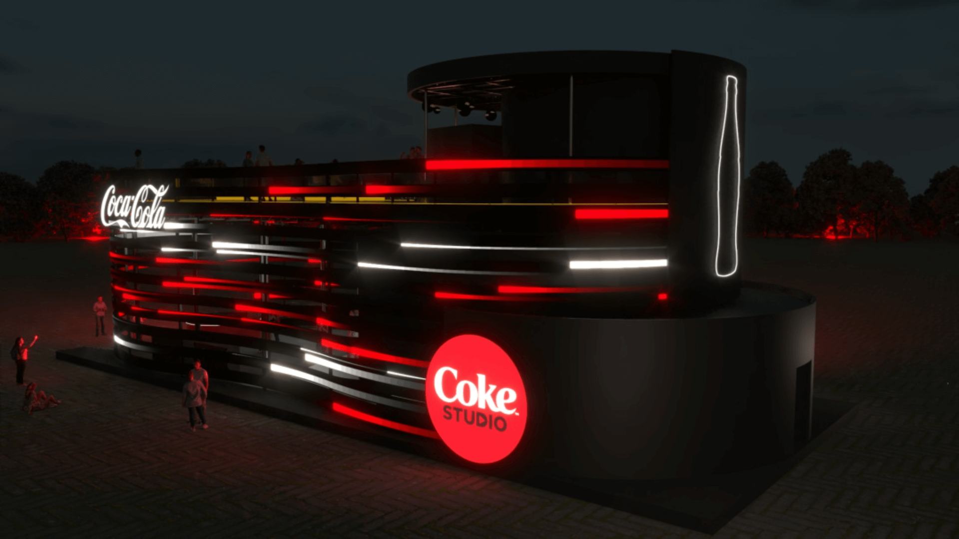 Coca-Cola une entretenimento e sustentabilidade em ativação no The Town