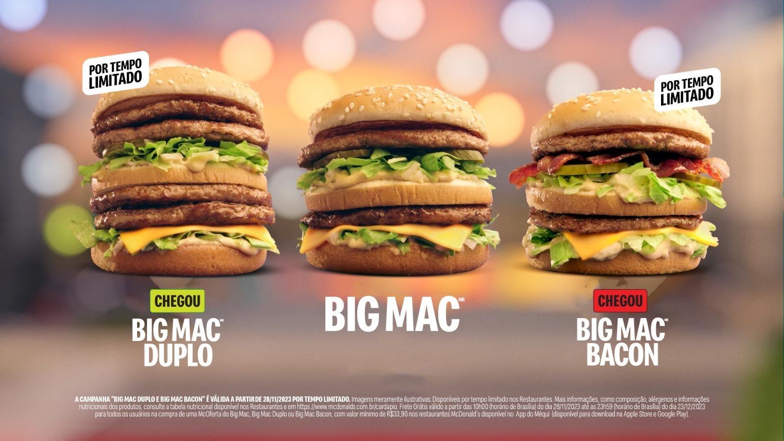 McDonald's lança nova música para Big Mac e inova no cardápio