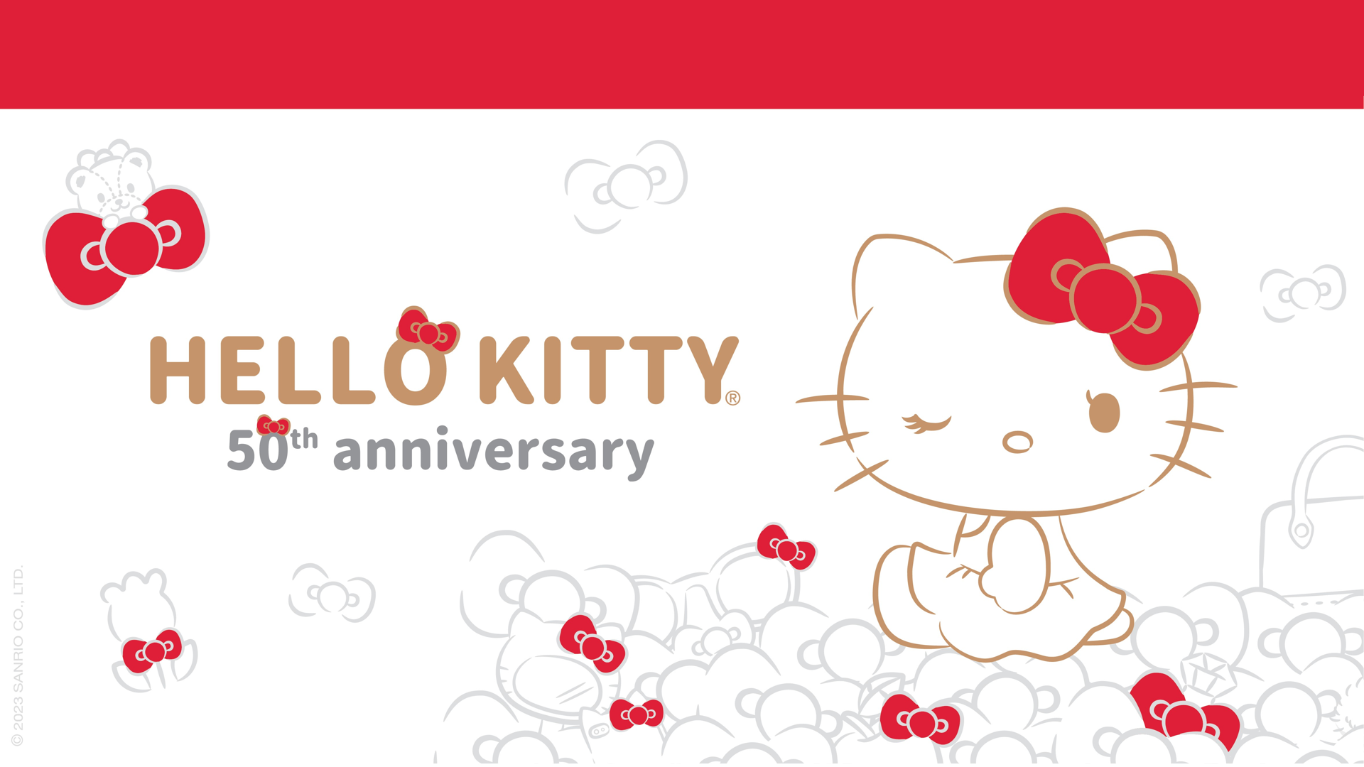 Sanrio anuncia comemorações para os 50 anos da Hello Kitty