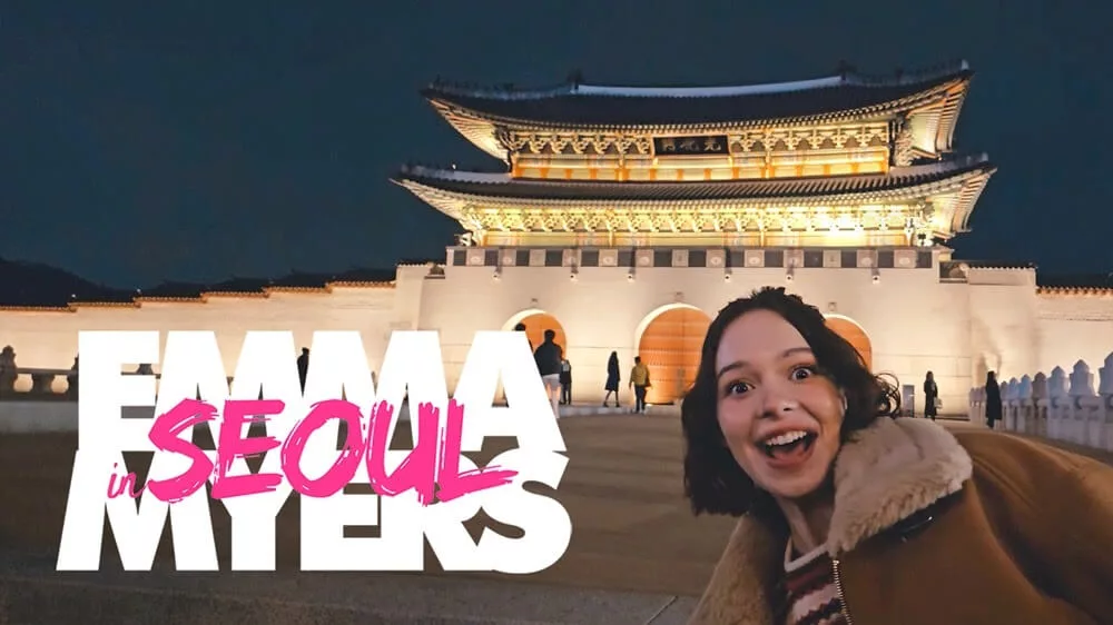 Emma Myers explora Seoul com o novo Galaxy S24 Ultra
