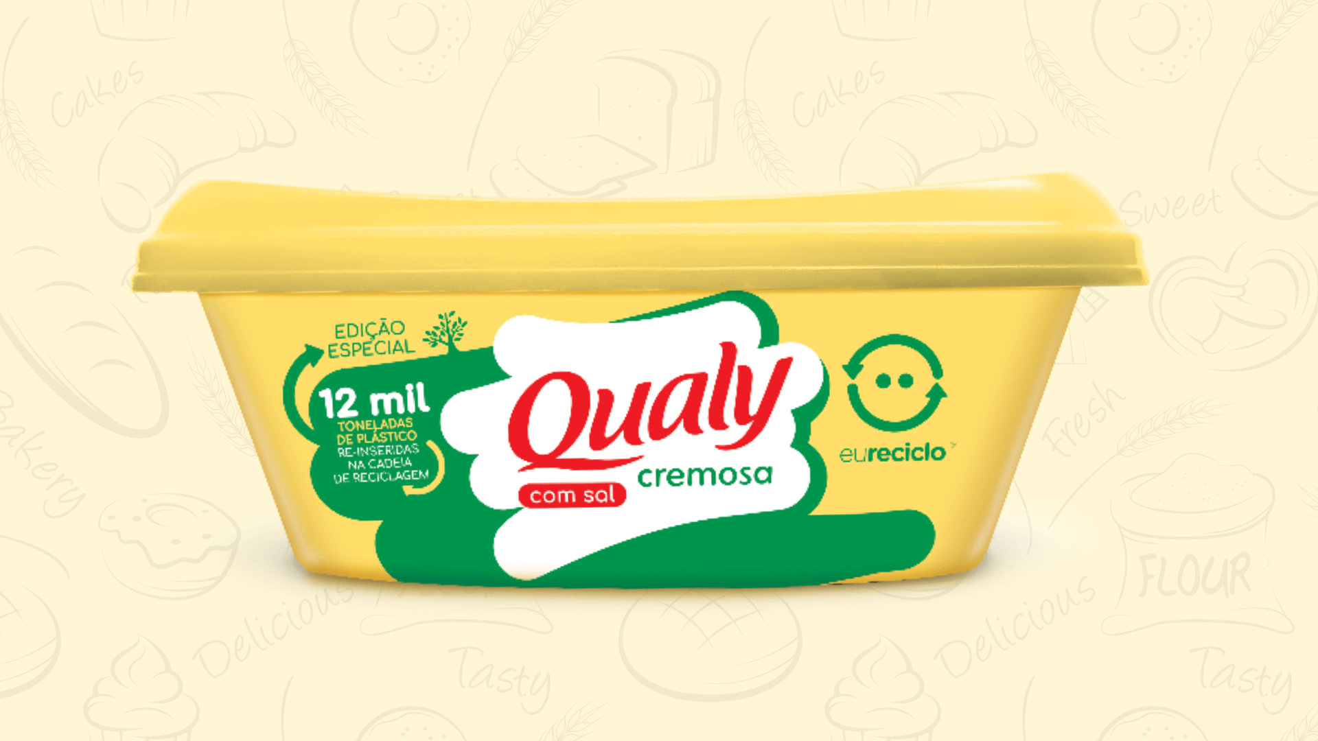 Líder em margarinas, Qualy adota tecnologia In Mold Label em suas embalagens