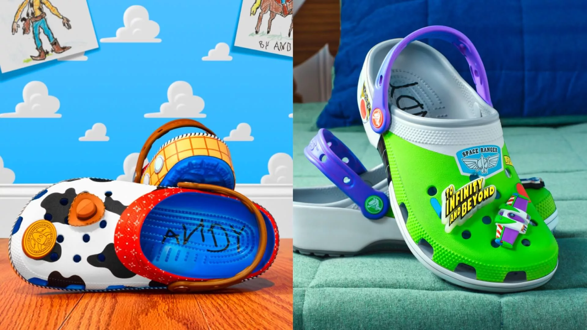 “Tem uma cobra na minha crocs”: marca de calçados lança coleção Toy Story
