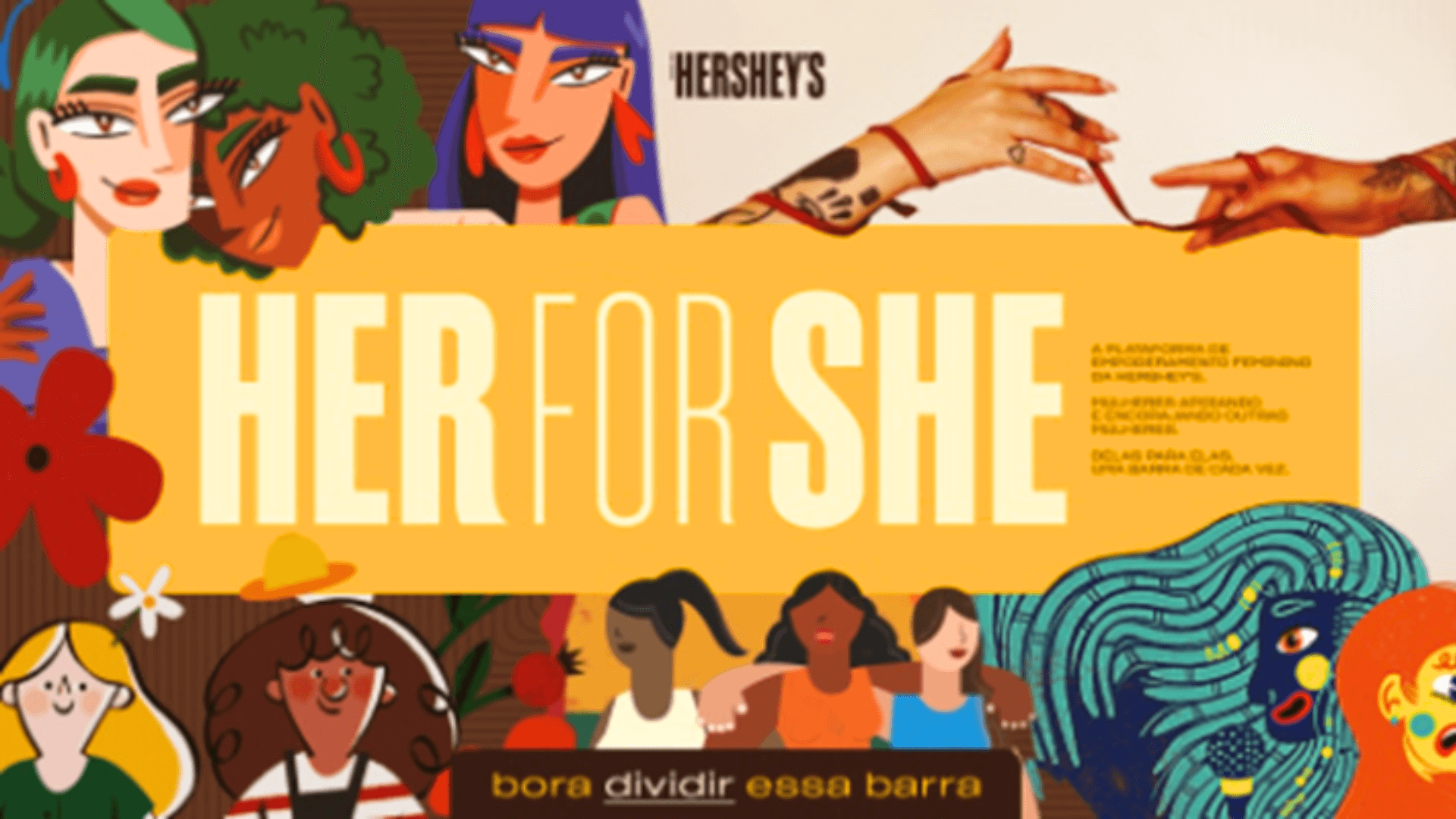 Hershey Brasil celebra o Dia Internacional da Mulher com barras de chocolate especiais