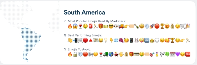 South America Emojis