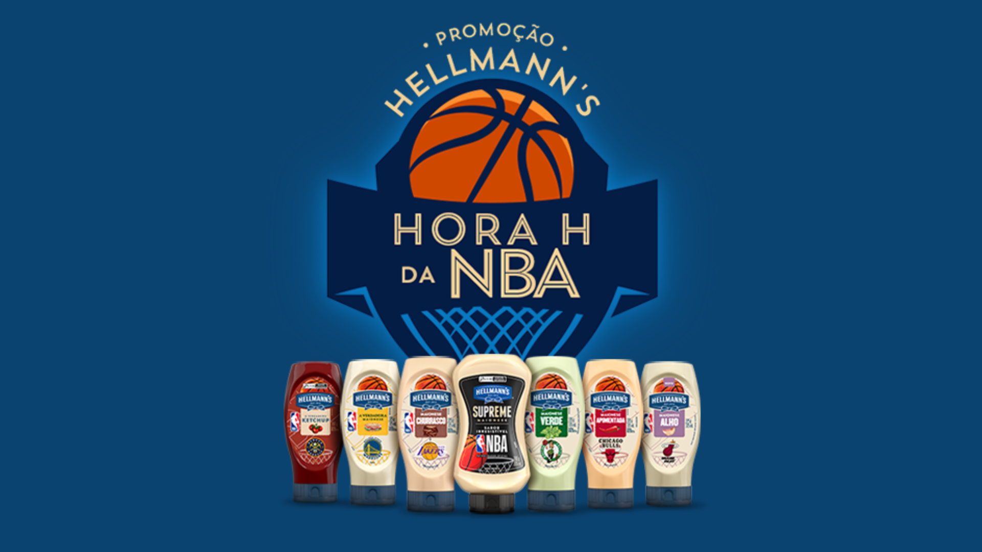 Hellmann’s distribui prêmios para os fãs de basquete em nova campanha,'Hora H da NBA'