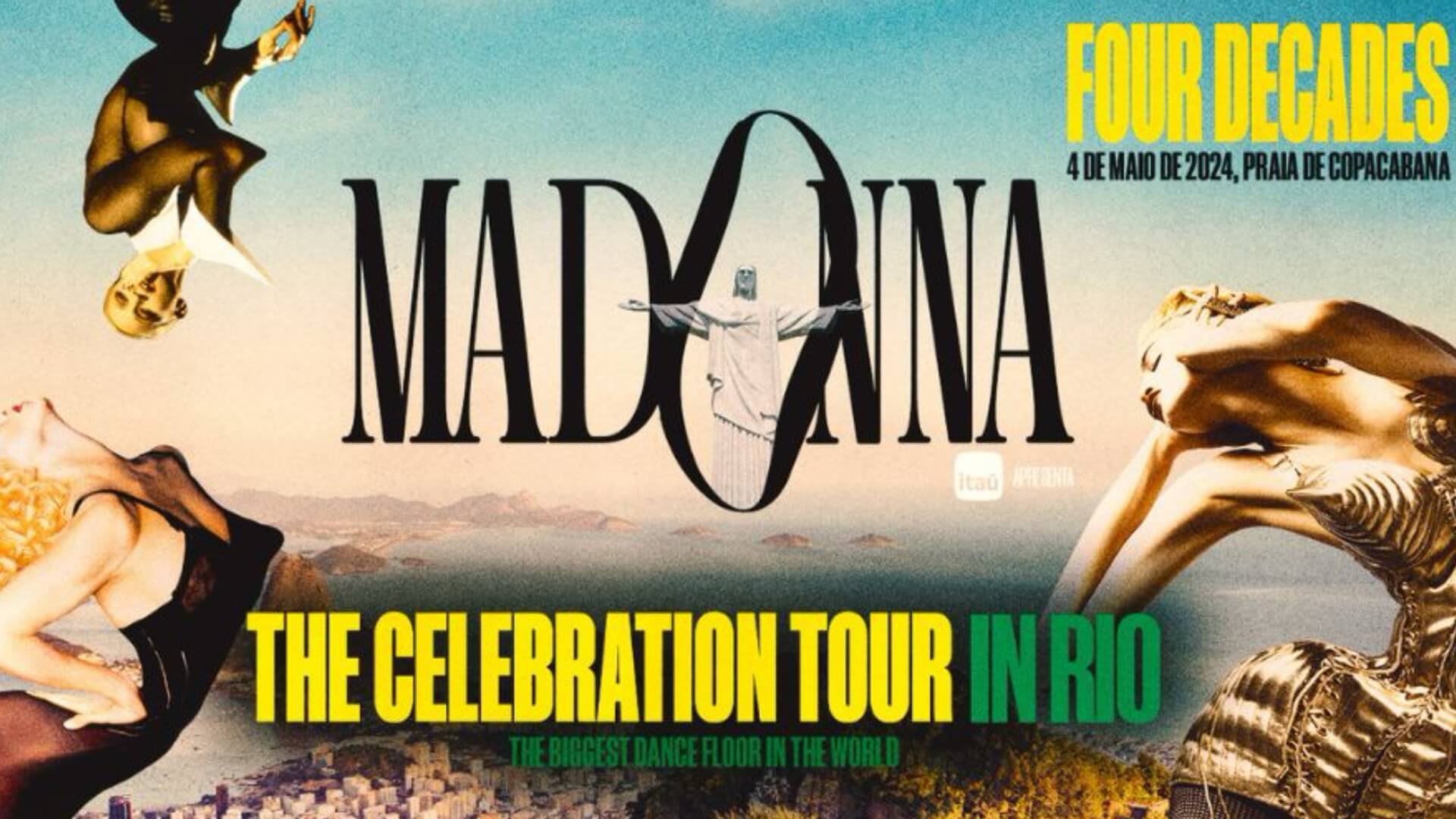 The Celebration Tour: Madonna movimenta economia e ativações no Rio