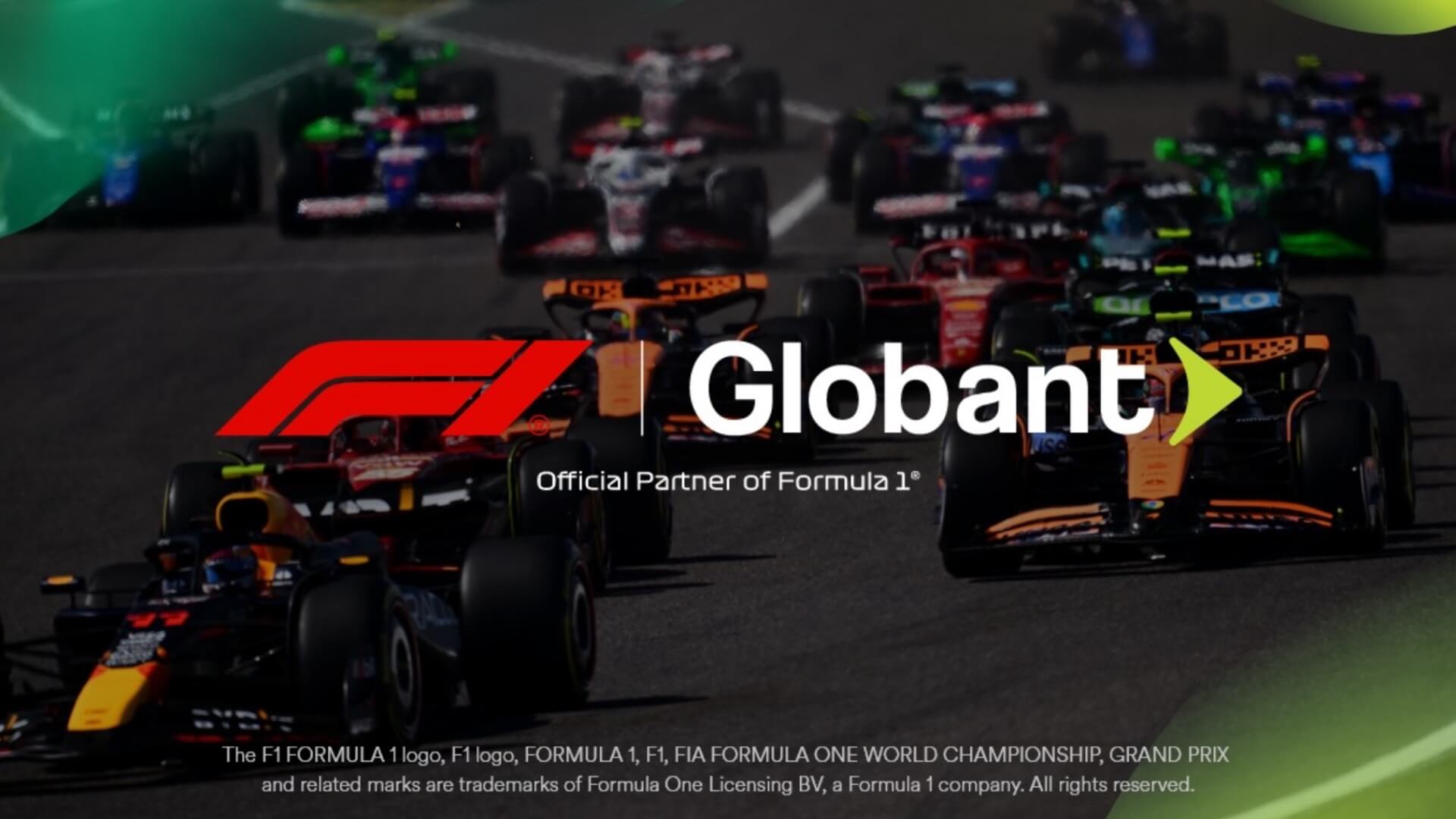 Fórmula 1 e Globant se firmam parceria de transformação digital