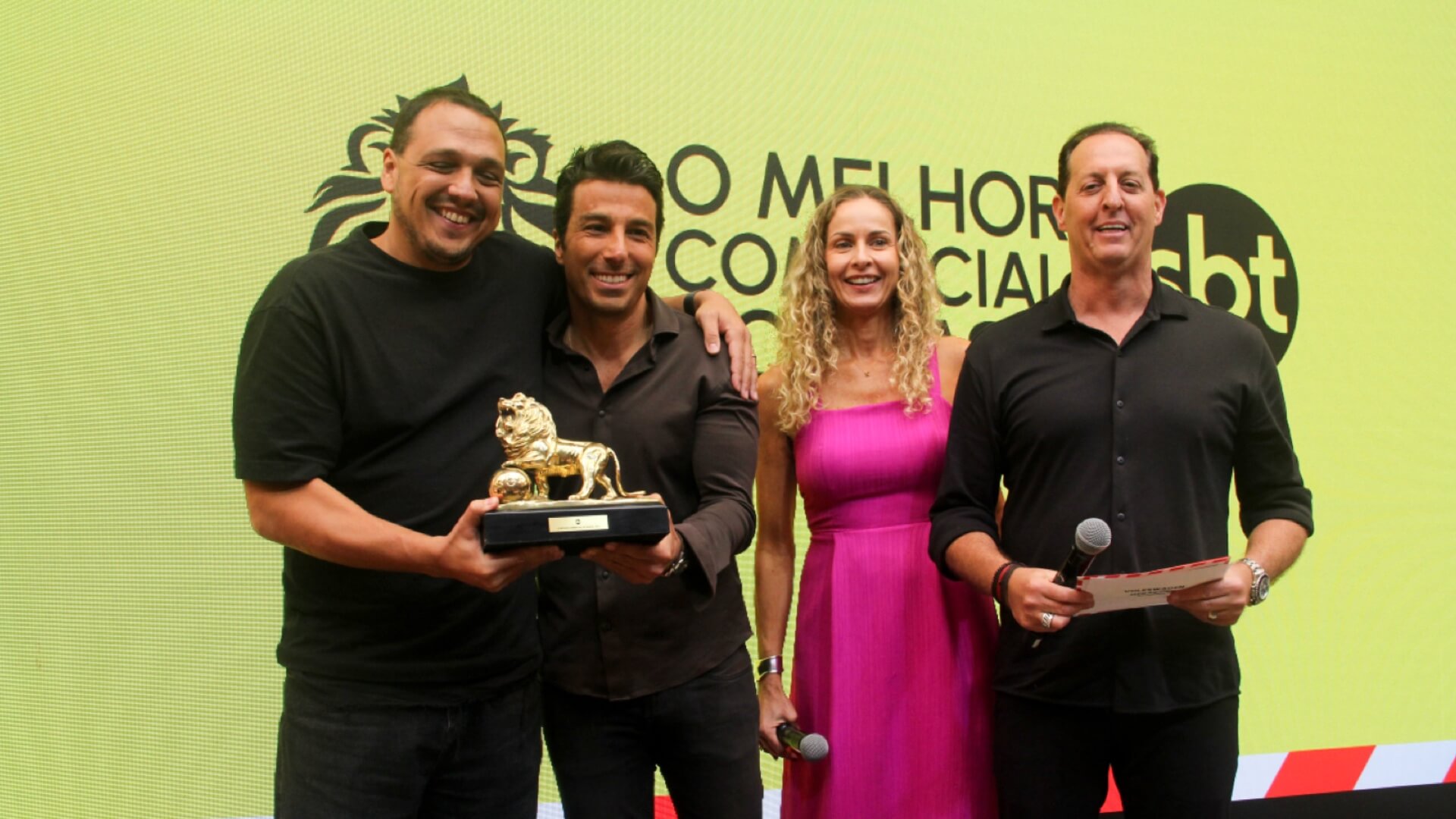 SBT realiza a 13ª edição do prêmio ‘O Melhor Comercial do Brasil’