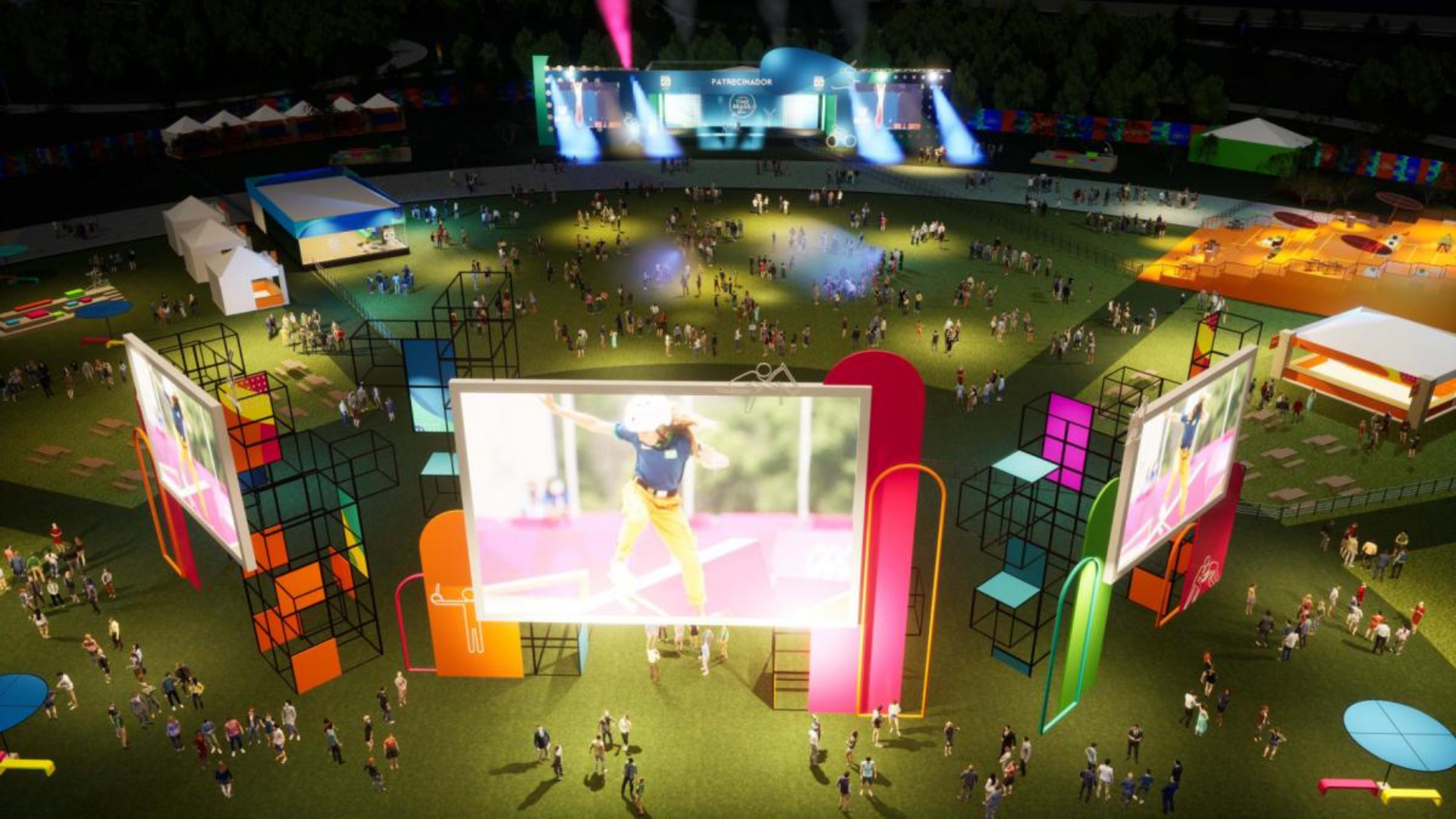 Festival Olímpico Parque Time Brasil e Globo fecham parceria de mídia 