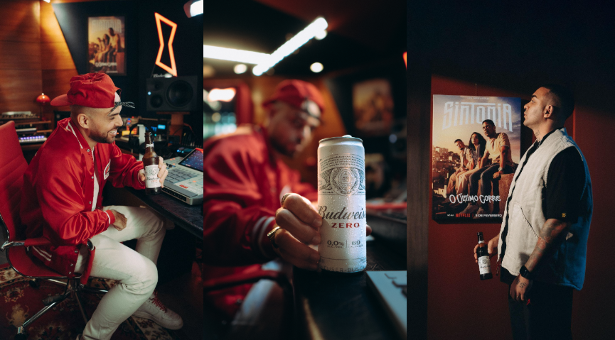 Budweiser transforma códigos de barra das latinhas em rap