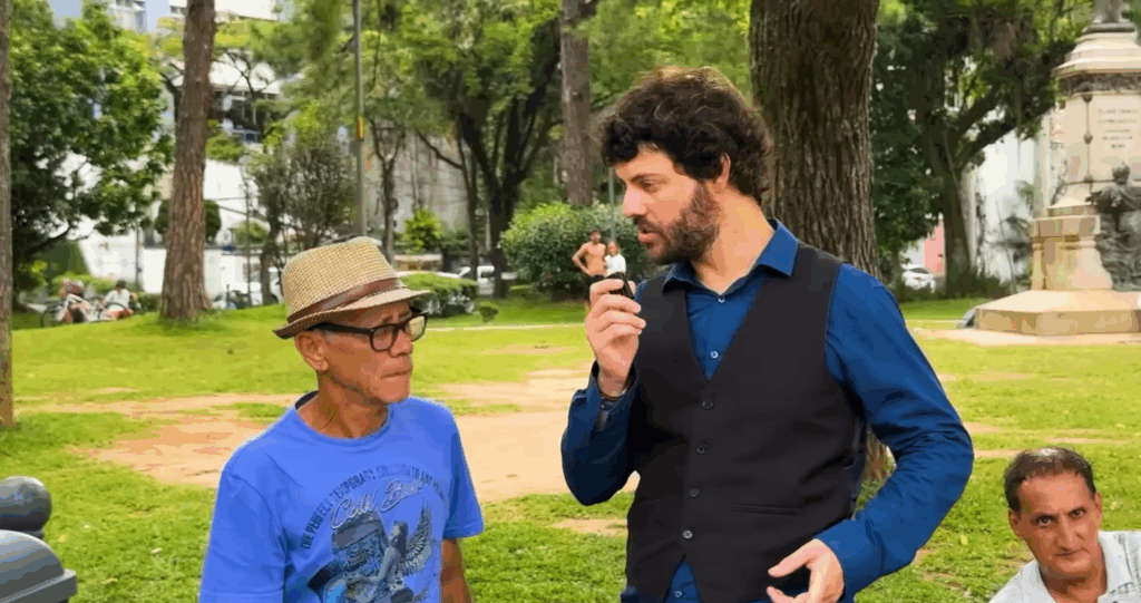 Diogo Defante estreia série ‘Repórter Doidão pelo Brasil’