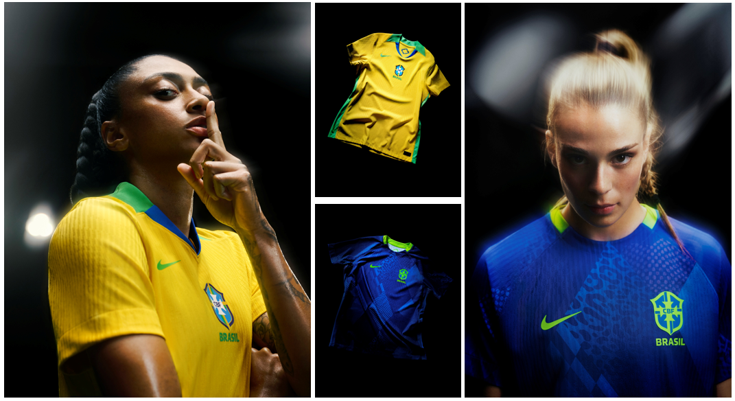 Nike e CBF lançam uniforme da Seleção Feminina